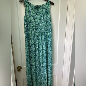 Chaps Maxi dress size large